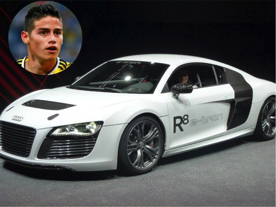 James Rodríguez – Colombia Auto: Audi R8 